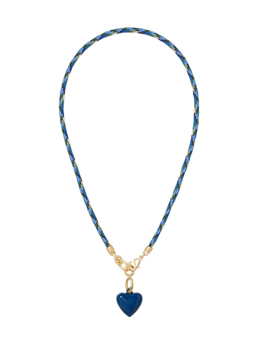 NWOT Roxanne Assoulin The Happy Cord Charm Necklace